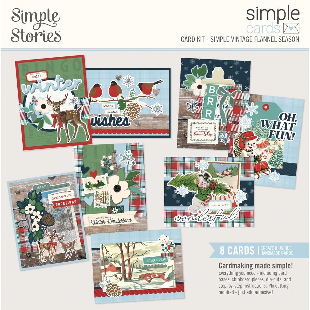 Simple Stories - Simple Vintage Flannel Season - Card Kit