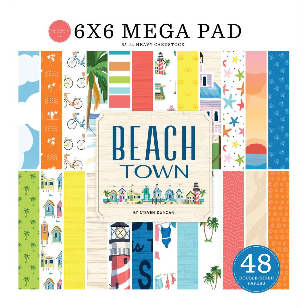 Carta Bella - Beach Town - Mega 6x6 Paper Pad