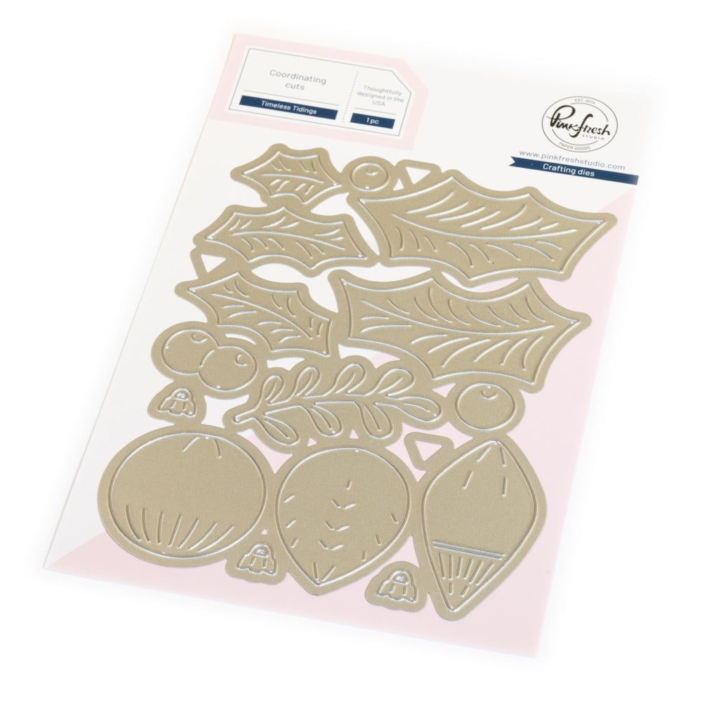 Pinkfresh - Timeless Tidings Die & Stencil Bundle