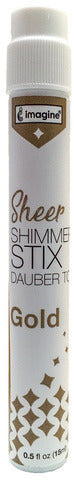 Imagine Crafts - Sheer Shimmer Stix - Gold
