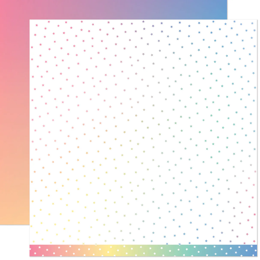 Lawn Fawn - Gleeful Gradients - Northern Lights Cardstock