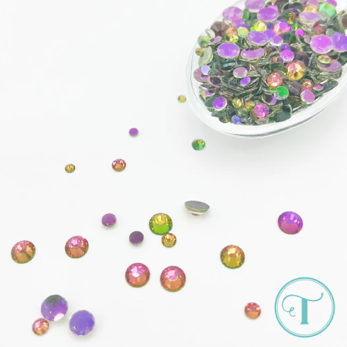 Trinity - Reflecting Rainbow - Brilliant Glass Rhinestones