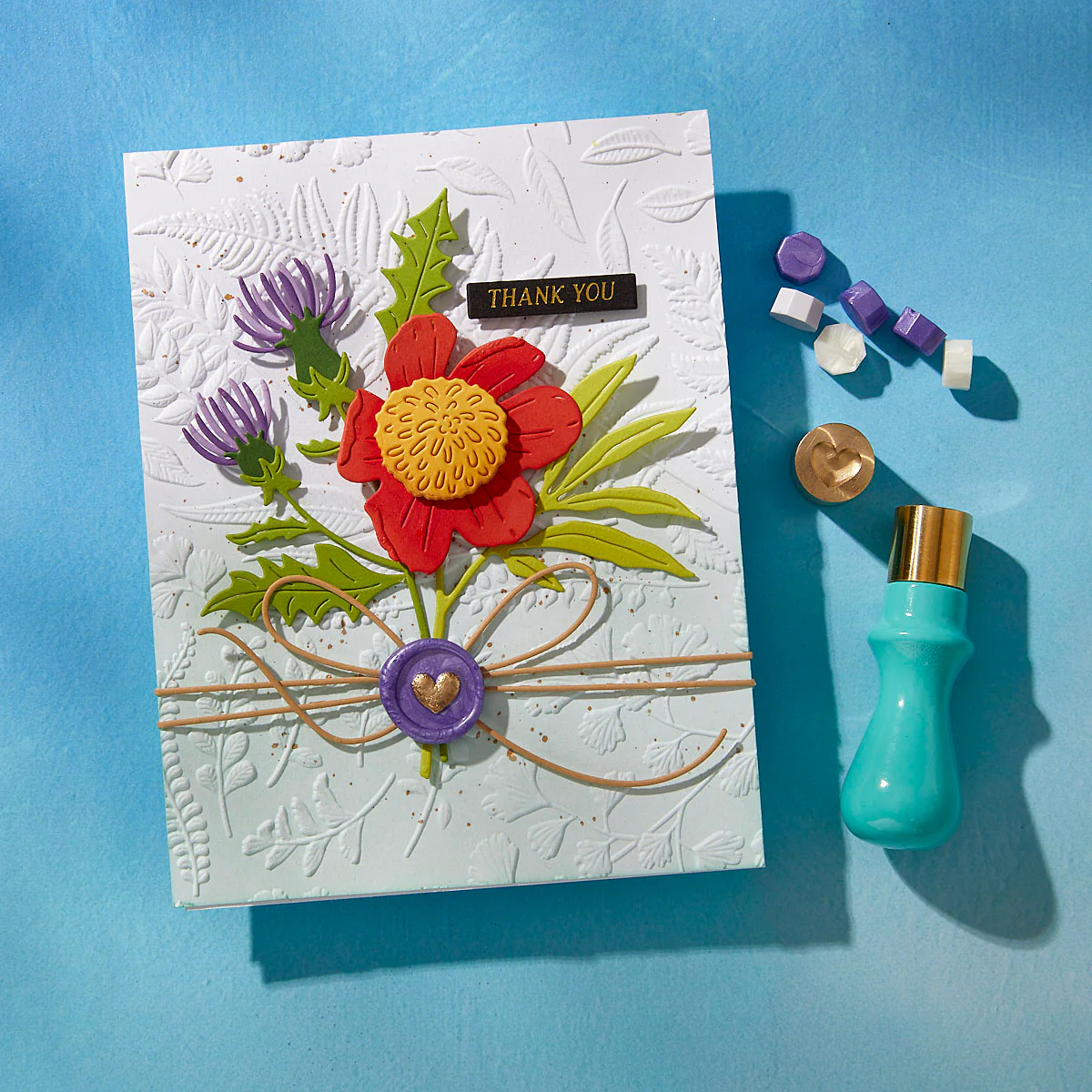Spellbinders - Mini 3D Wax Seal - Puffy Heart