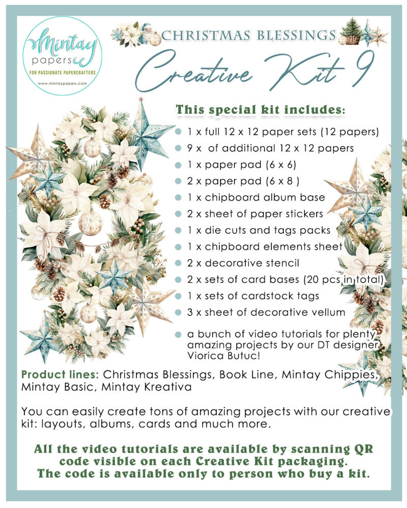 Mintay - Christmas Blessings - Creative Kit
