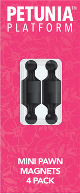 My Sweet Petunia - Mini Pawn Magnet - 4pk