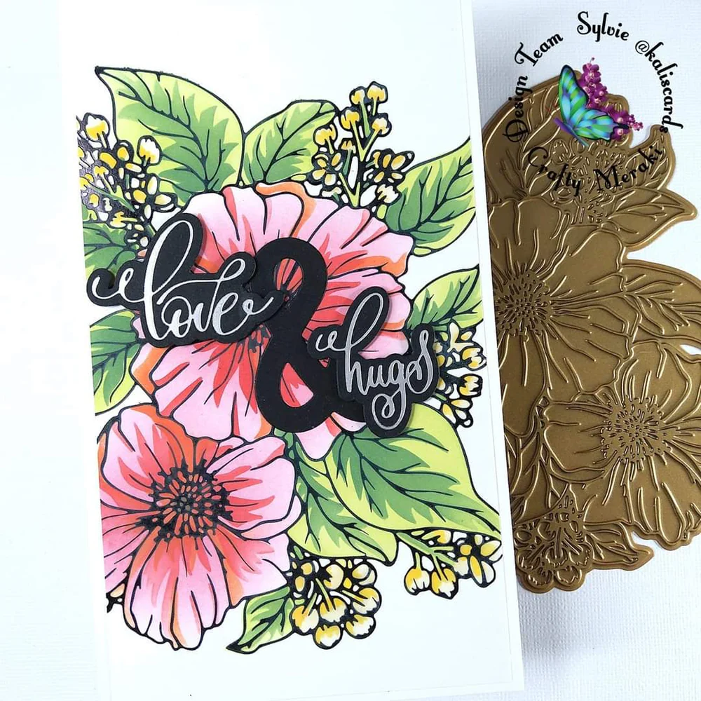 Crafty Meraki - Love Forever Layering Stencil Set