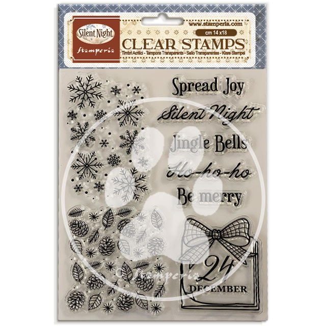 Stamperia - Silent Night - Stamp Set
