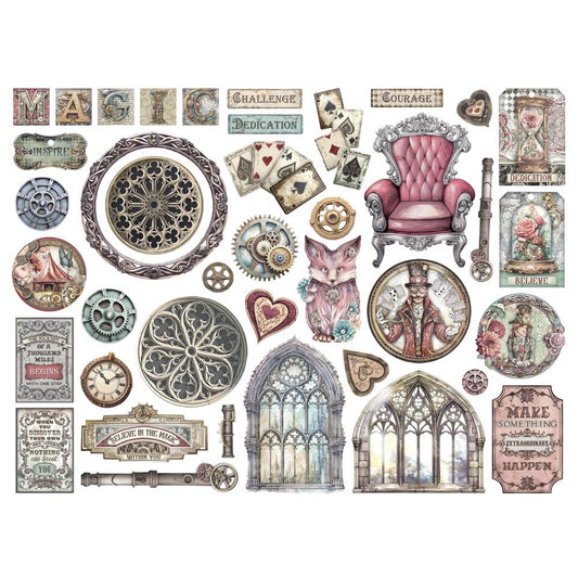 Stamperia - Master of Magic - Die-Cuts