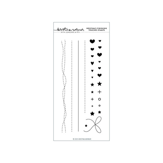 Concord & 9th - Kristina's Finishing Touches Stamp Set by Kristina Werner