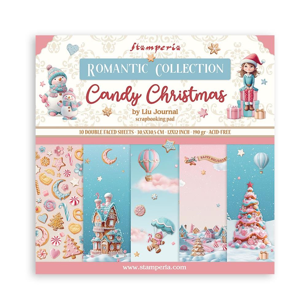 Stamperia - Candy Christmas - 12x12 Paper Pad