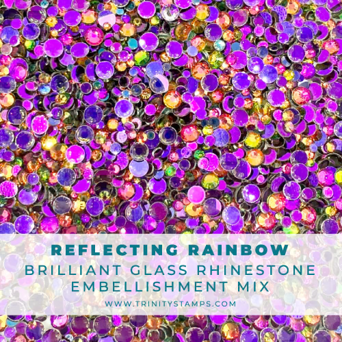 Trinity - Reflecting Rainbow - Brilliant Glass Rhinestones