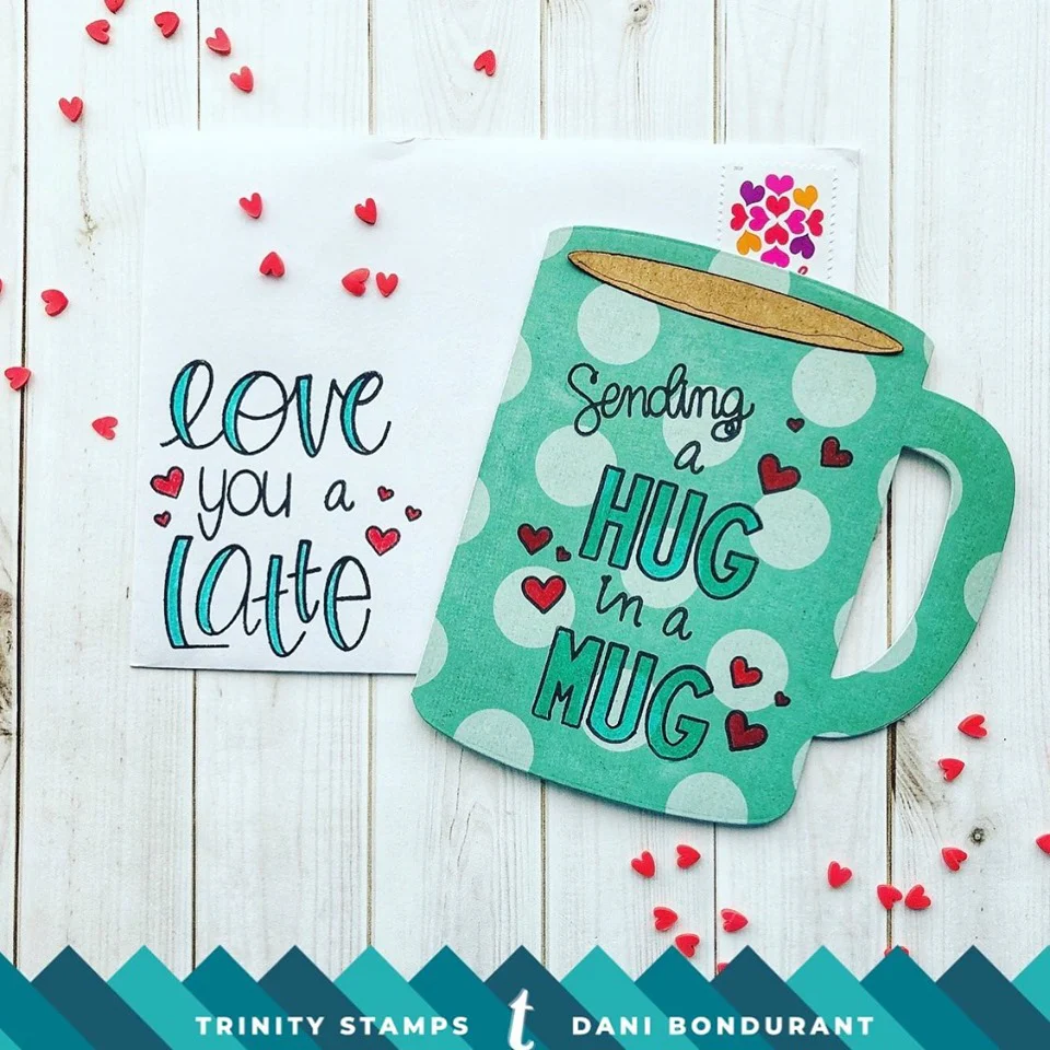 Trinity Stamps - Coffee Mug Card Die Set