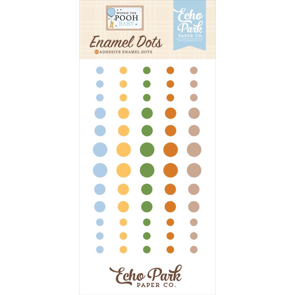 Echo Park - Winnie the Pooh Baby - Enamel Dots