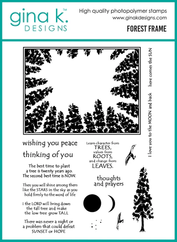 Gina K. - Forest Frame Stamp & Die Bundle