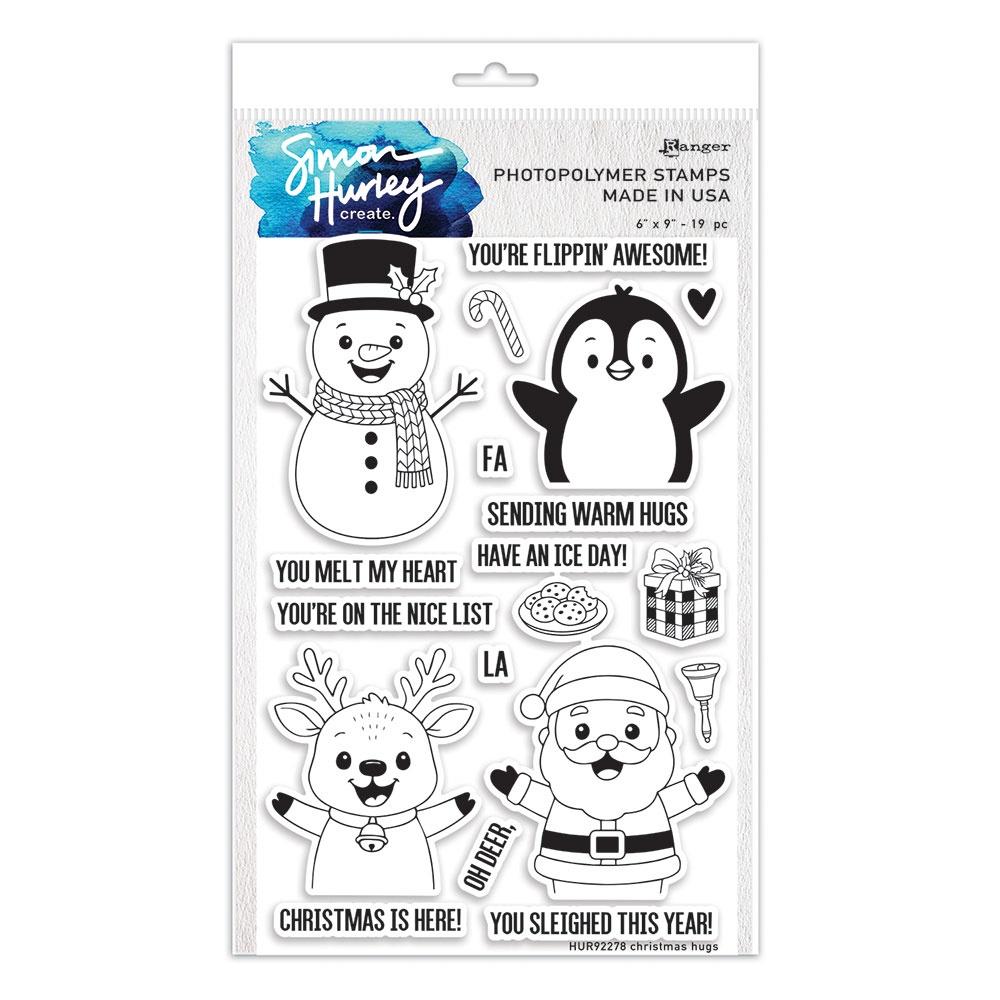 Spellbinders - Christmas Hugs Stamp & Die Bundle