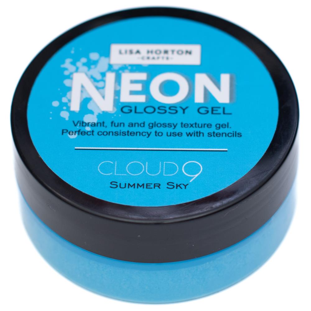 Lisa Horton - Neon Glossy Gel - Summer Sky