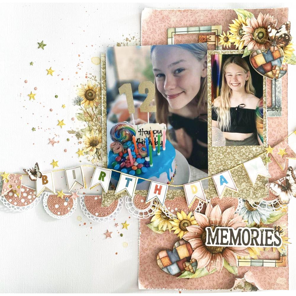 Sizzix - Banner Bash Stamp & Die by 49 and Market