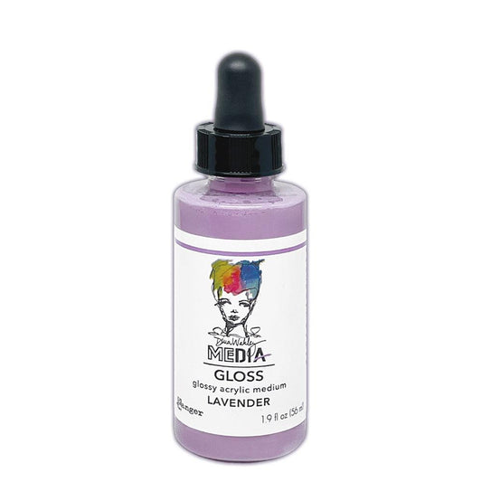 Dina Wakley - Glossy Acrylic Medium - Lavender
