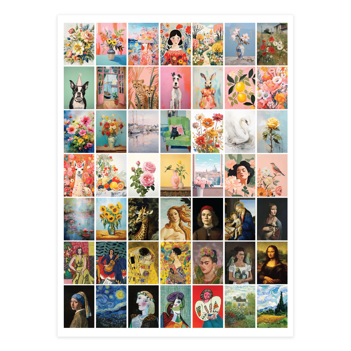 Spellbinders - Little Works of Art Rub-On Sheets