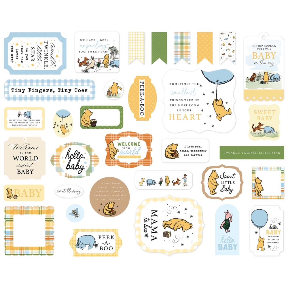 Echo Park - Winnie the Pooh Baby - Ephemera