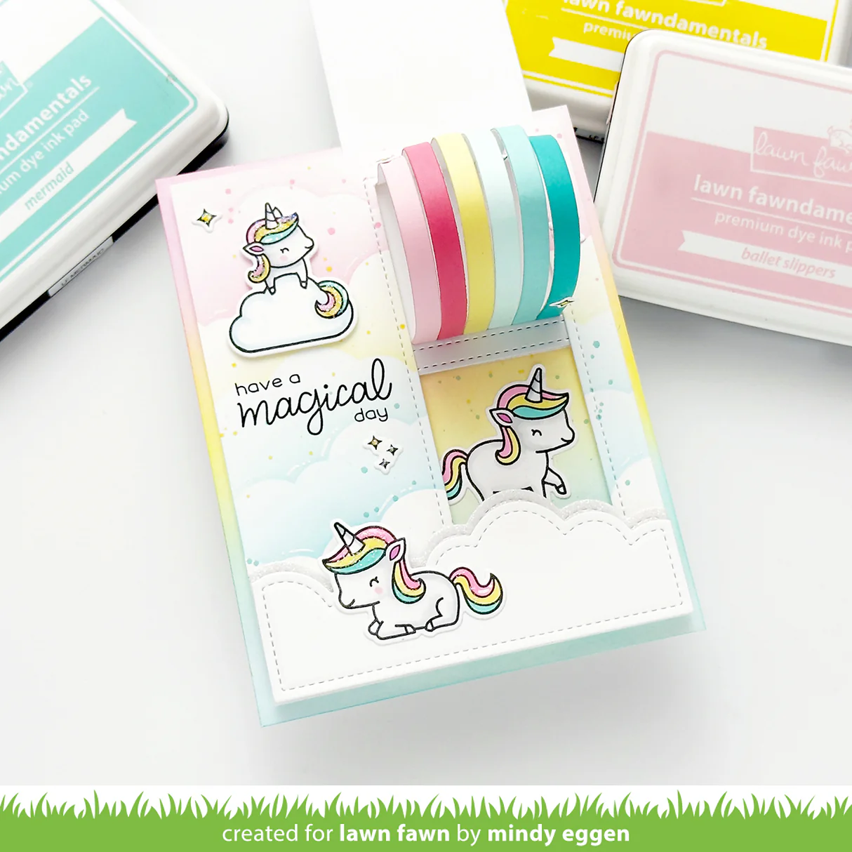 Lawn Fawn - Over The Rainbow Die Set