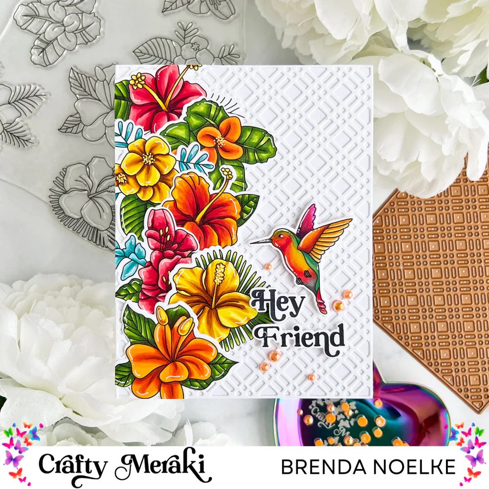 Crafty Meraki - Flower Fest Stamp & Die Bundle