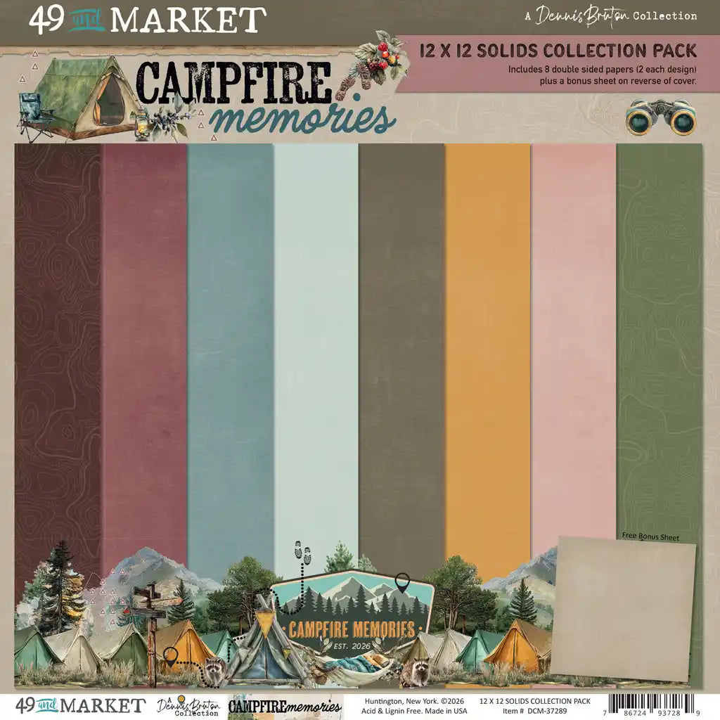 49 & Market - Campfire Memories - Solid Collection Pack