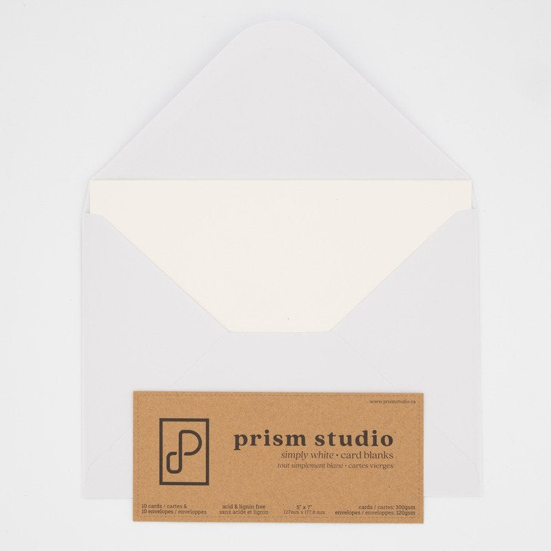 Prism Studio - 5x7 Card Blanks & Envelopes