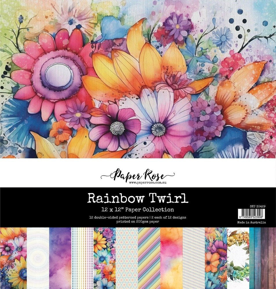 Paper Rose - Rainbow Twirl - Collection Kit