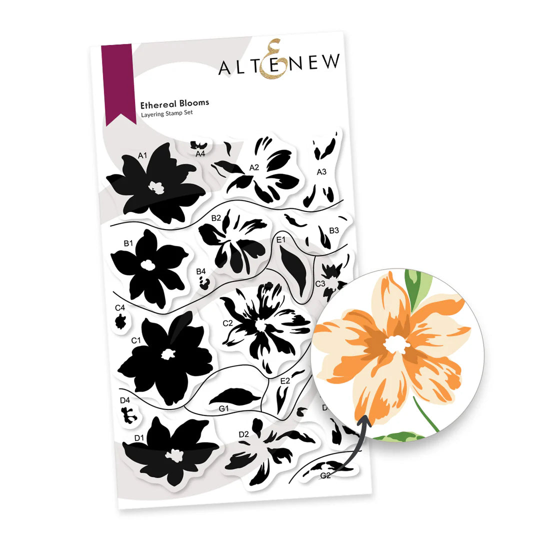 Altenew - Ethereal Blooms Stamp & Die