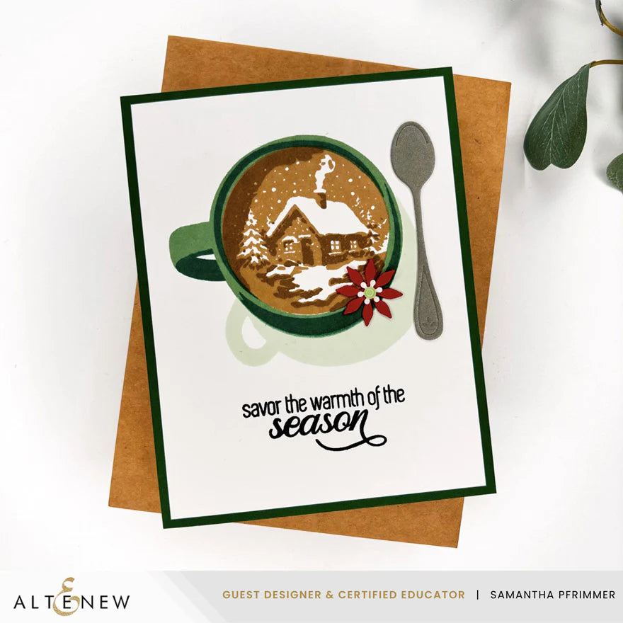 Altenew - Scenes In A Sip Stamp & Die Bundle