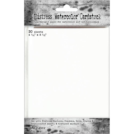 Ranger - Distress Watercolor Cardstock - 20pk