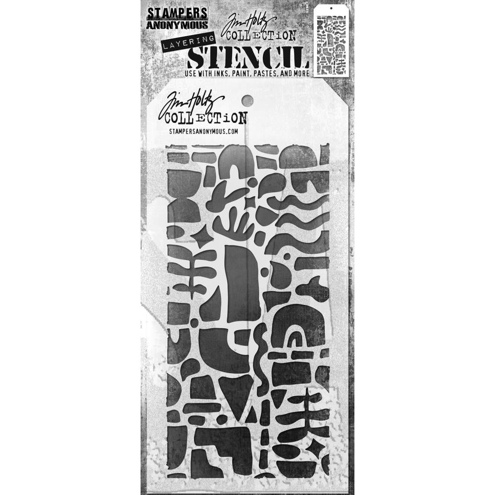 Tim Holtz - Layered Stencil - Cutout Shapes 2