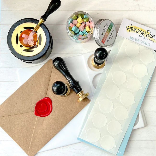 Honey Bee - Wax Seal Stickers