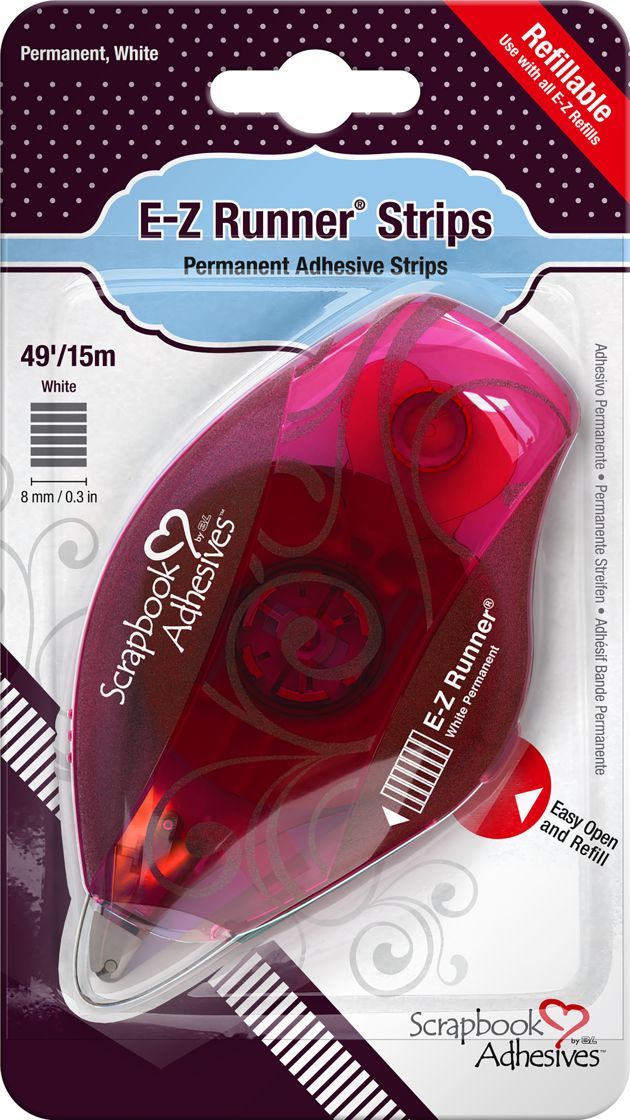 Scrapbook Adhesives - E-Z Runner - Strips