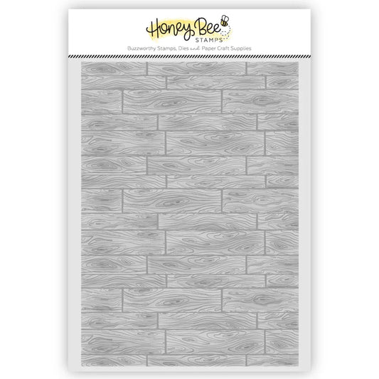 Honey Bee - 3D Embossing Folder - Wood Planks