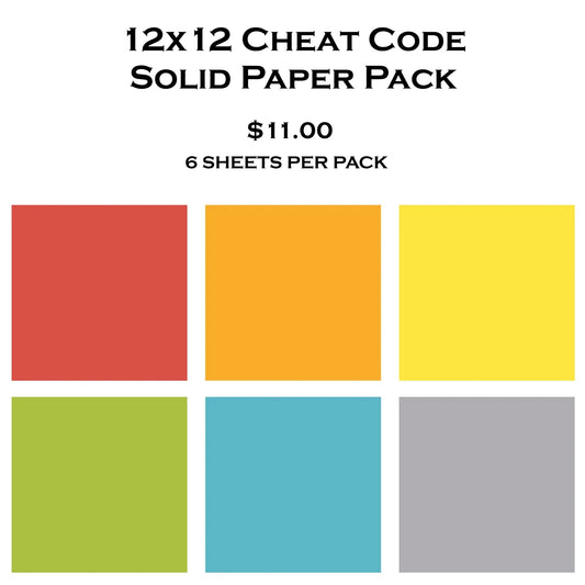 Simply Stated - Cheat Code - Solid Paper Pack