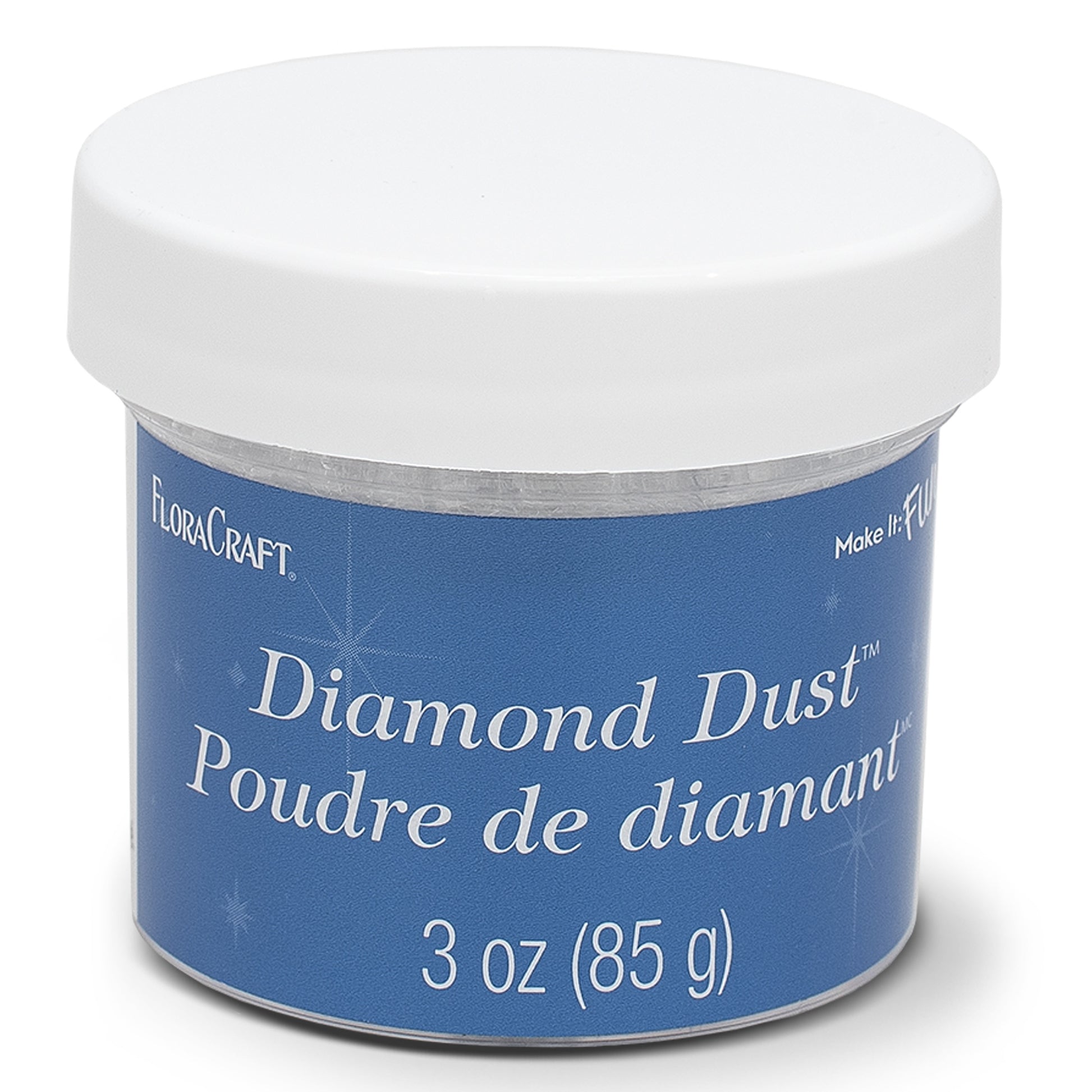 FloraCraft - Diamond Dust Glitter - Clear Glass