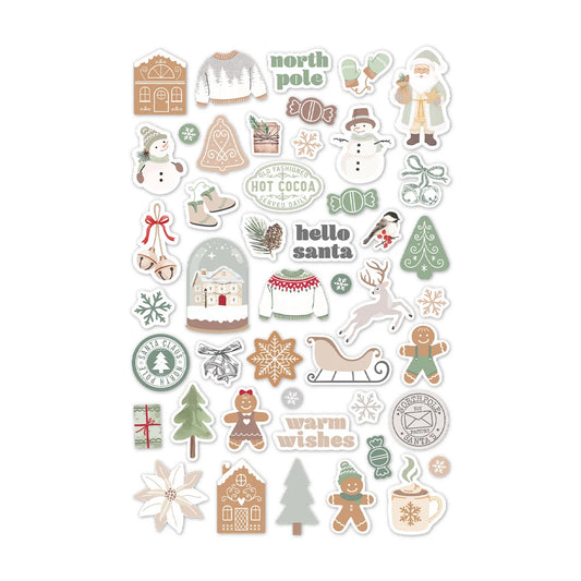 Rosie's Studio - Sleigh Bells Ring - Puffy Stickers