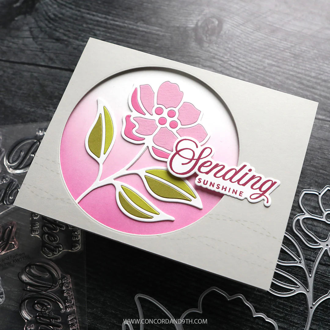 Concord & 9th - Spring Bloom Inlay Die Set by Kristina Werner