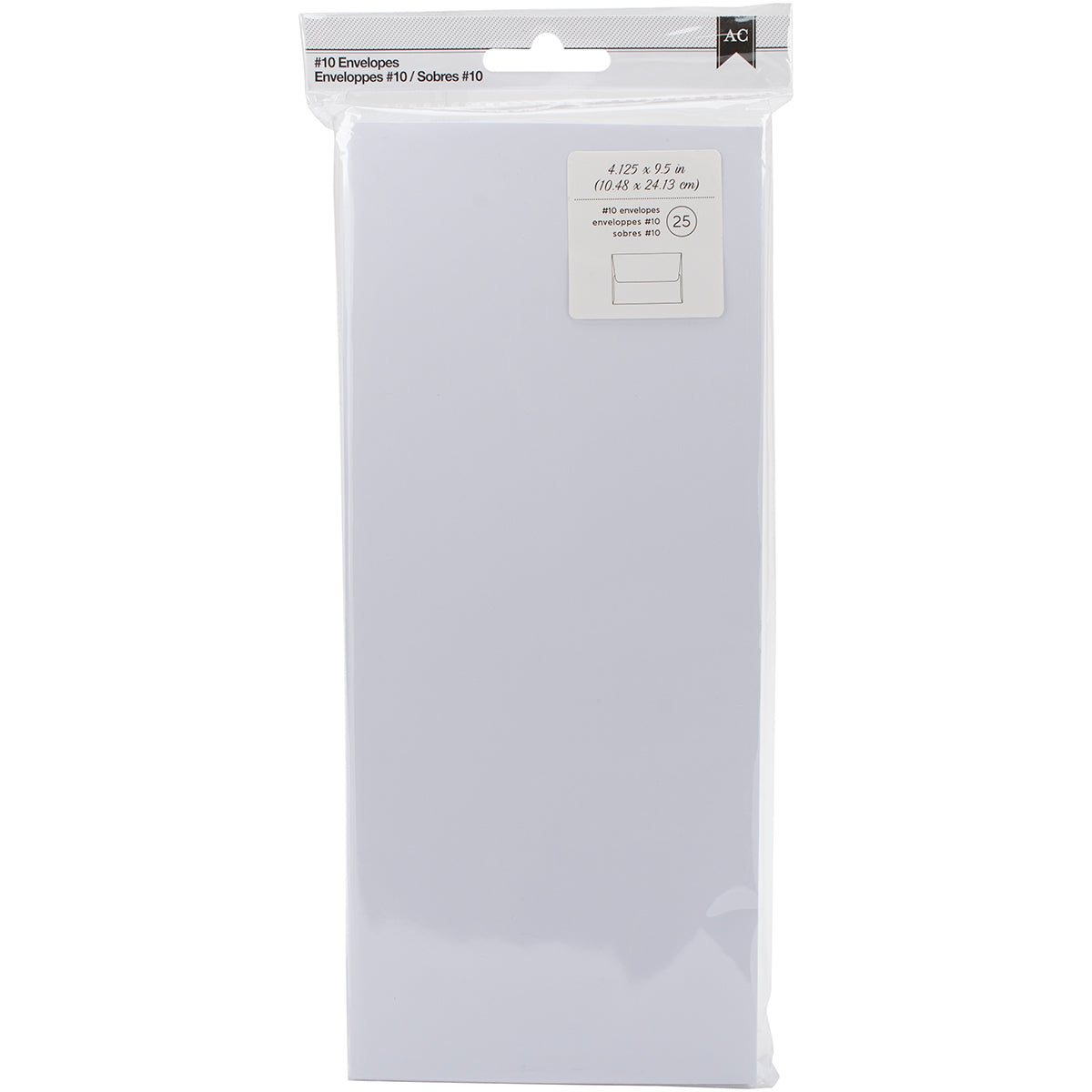 American Crafts - #10 Envelopes - White 25pk