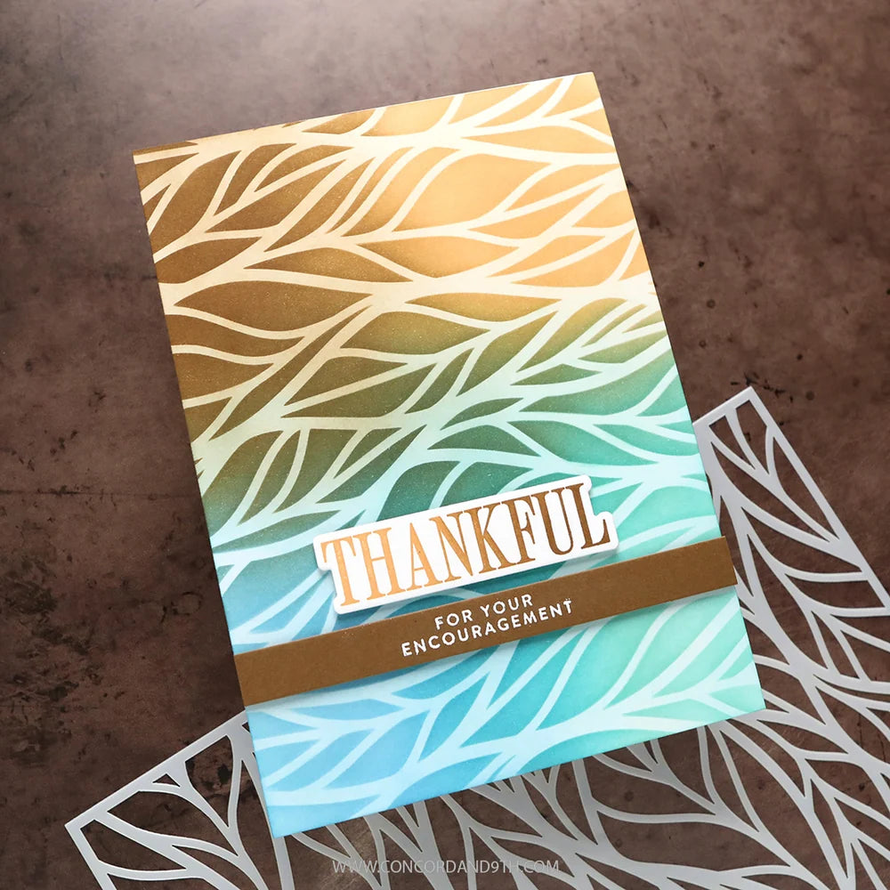 Concord & 9th - Leaf Flow Stencil Pack by Kristina Werner