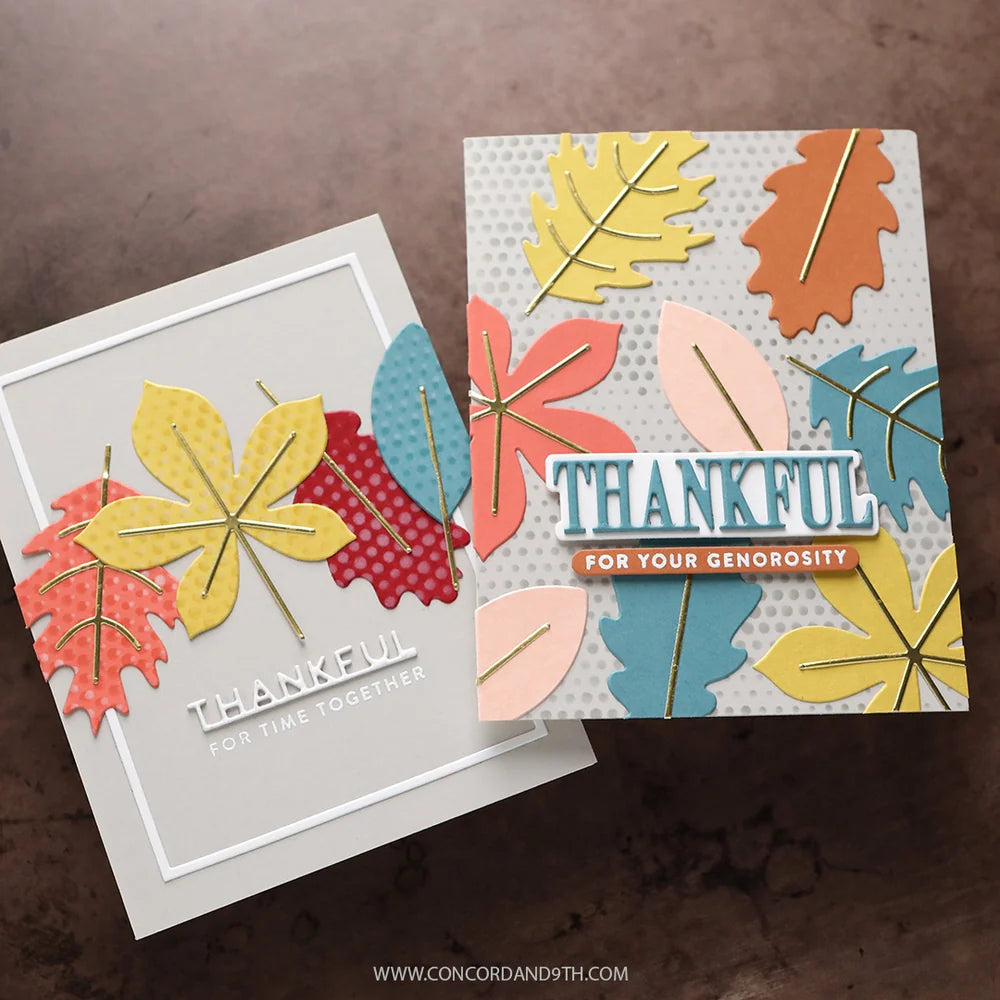 Concord & 9th - Big Leaves & Stems by Kristina Werner