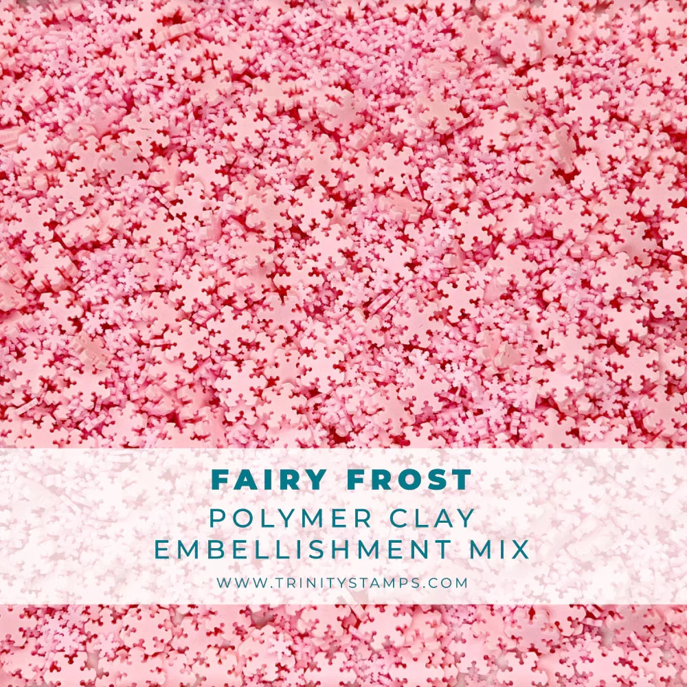 Trinity Stamps - Fairy Frost Clay Embellishment Mix