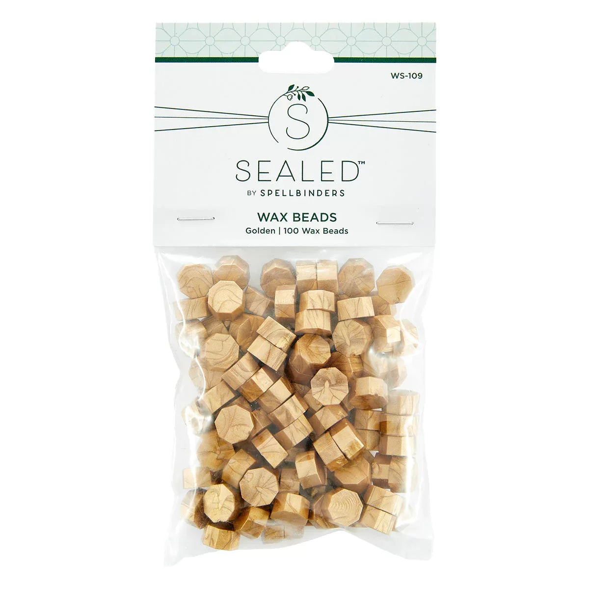 Spellbinders - Sealed Wax Beads - Golden