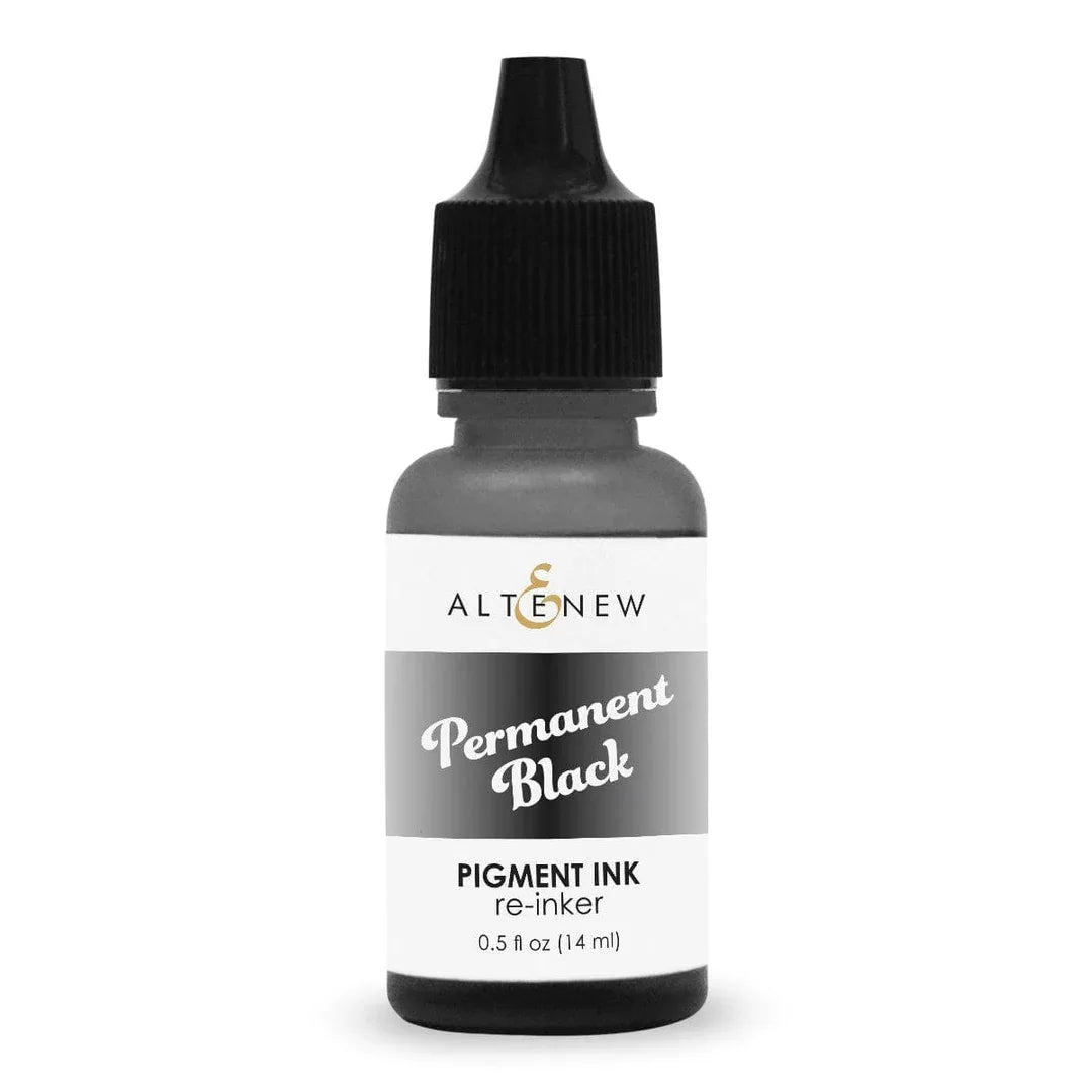 Altenew - Pigment Ink - Permanent Black Reinker