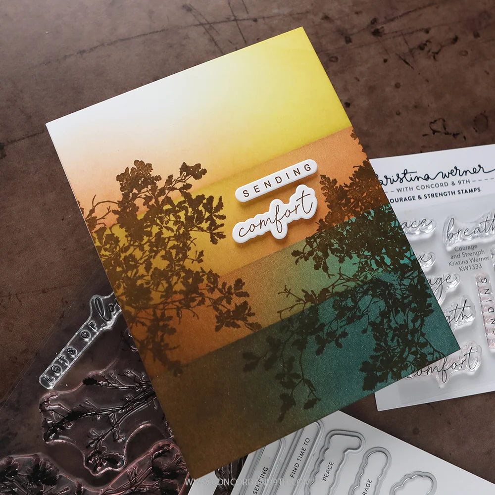 Concord & 9th - Calm Canopy Stamp Set by Kristina Werner
