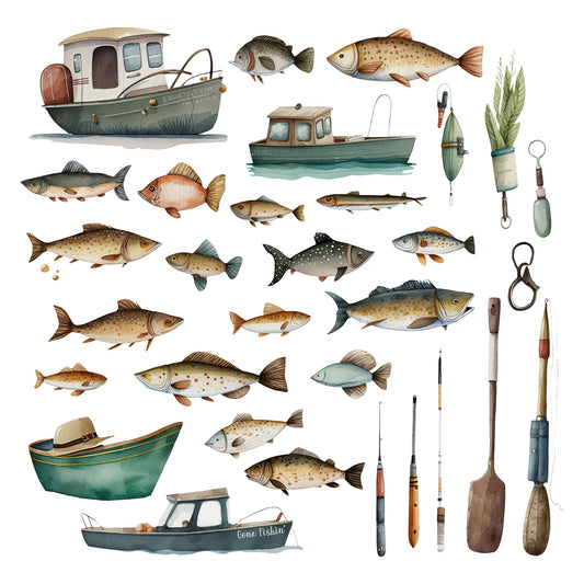 Simply Stated - Dad The Man The Myth The Legend - Fishing Ephemera
