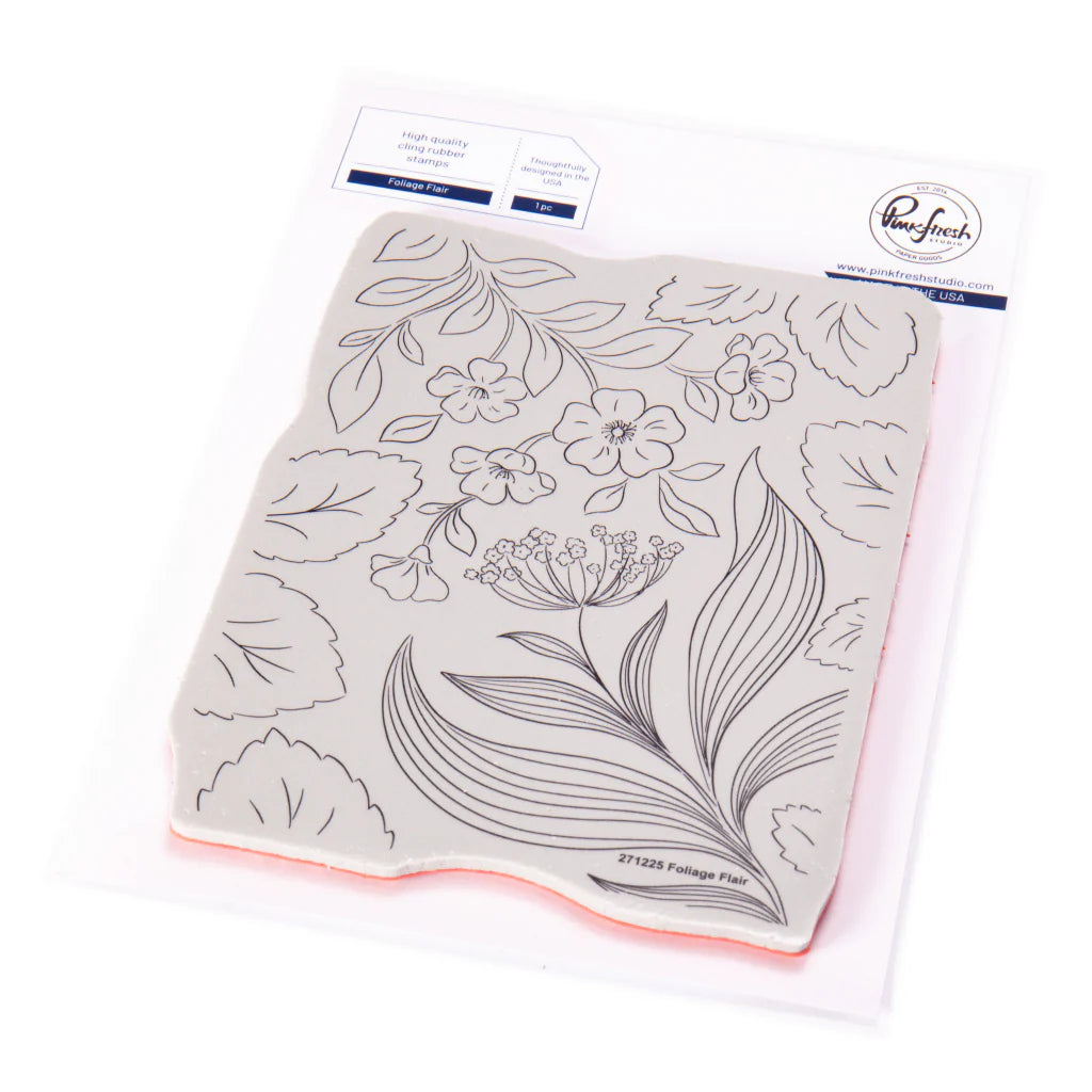 Pinkfresh - Foliage Flair - Stamp Set