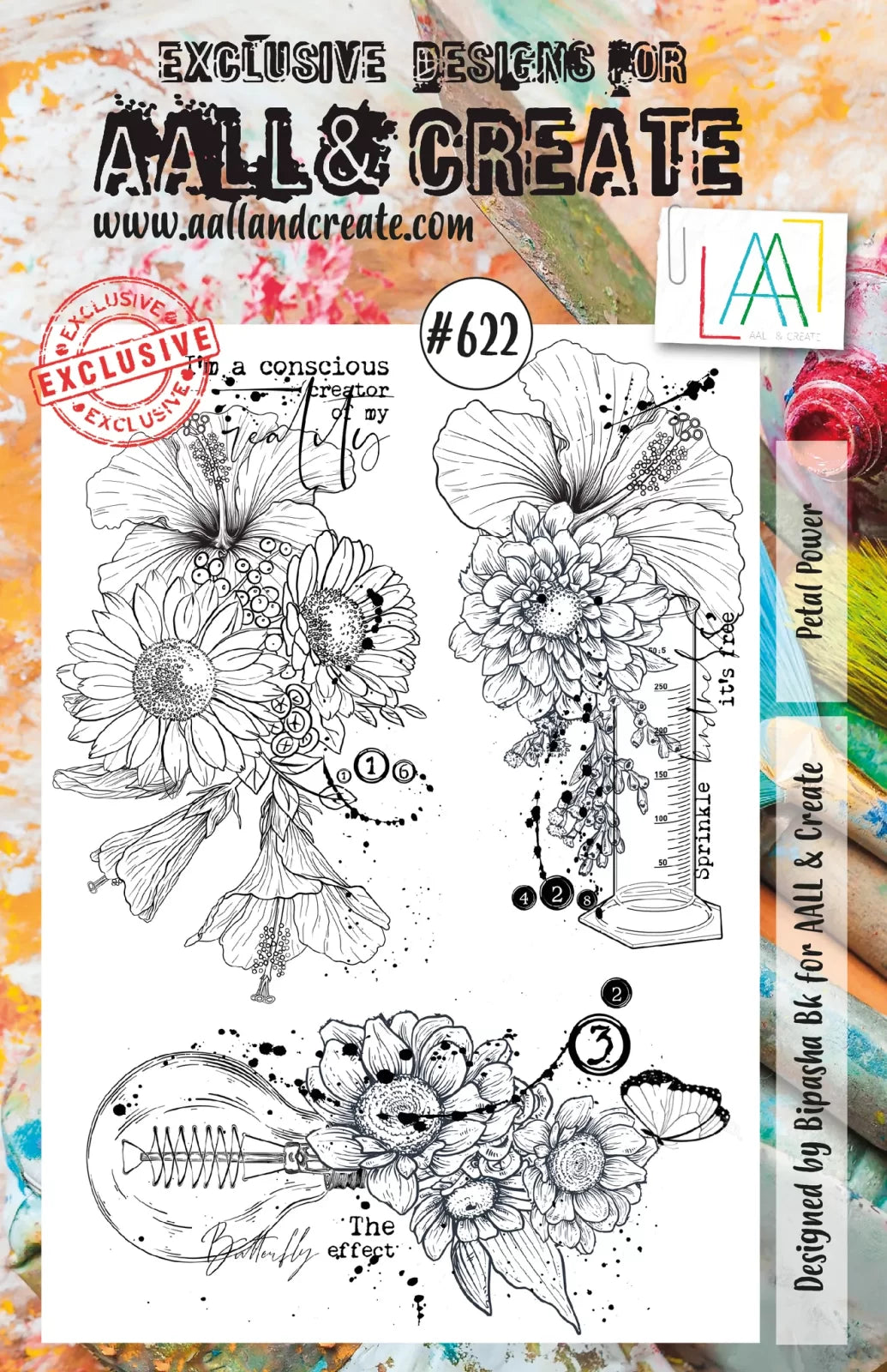 AALL & Create - Petal Power Stamp Set